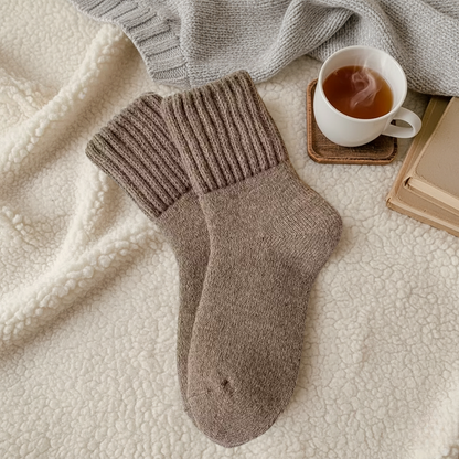 Women's Solid Mid-calf Socks