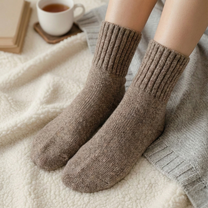 Women's Solid Mid-calf Socks