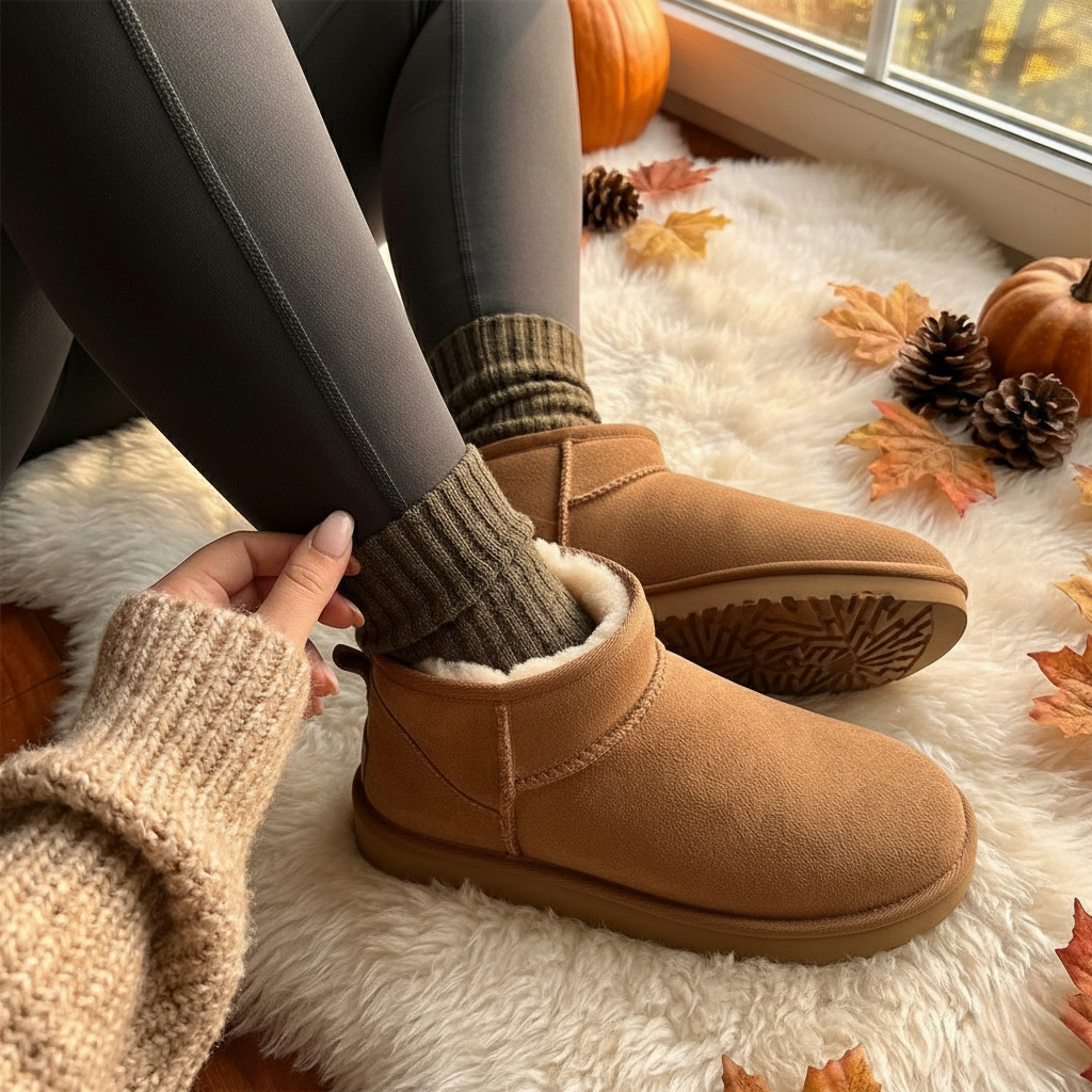 Women's Solid Mid-calf Socks